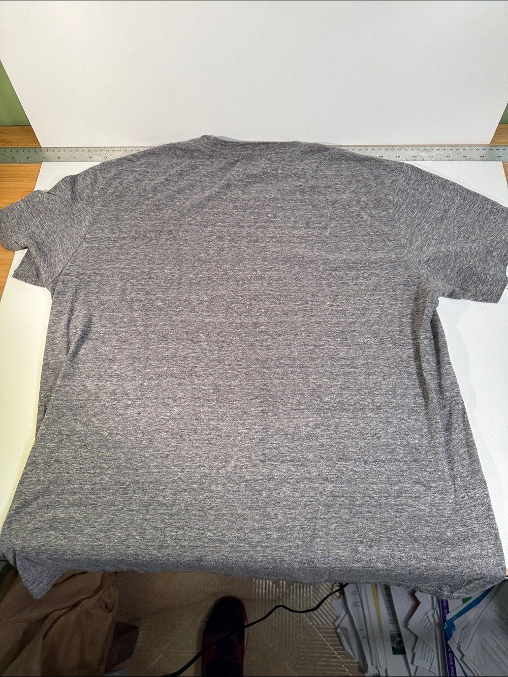 NFL Seattle Seahawks Gray Graphic Tee with Blue and Green Logo - Picture 6 of 6